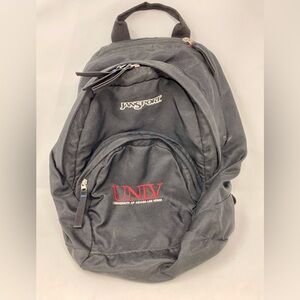 JanSport University of Las Vegas Nevada Black Backpack